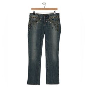 Just Cavalli
Mid-Rise Straight Leg Jeans, new